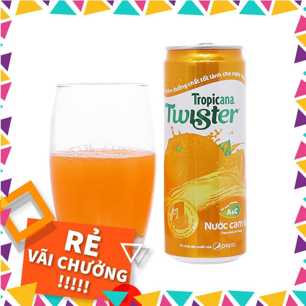 💖DATE MỚI💖 Nước cam ép Twister Tropicana 320ml