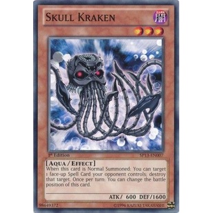 Thẻ bài Yugioh - TCG - Skull Kraken / SP13-EN007'