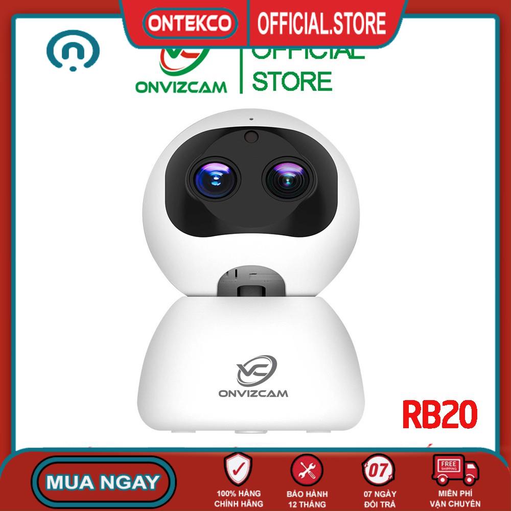 [CHÍNH HÃNG] Camera robot ONVIZCAM RB20 kết nối wifi hình ảnh 2k BH 12 THÁNG