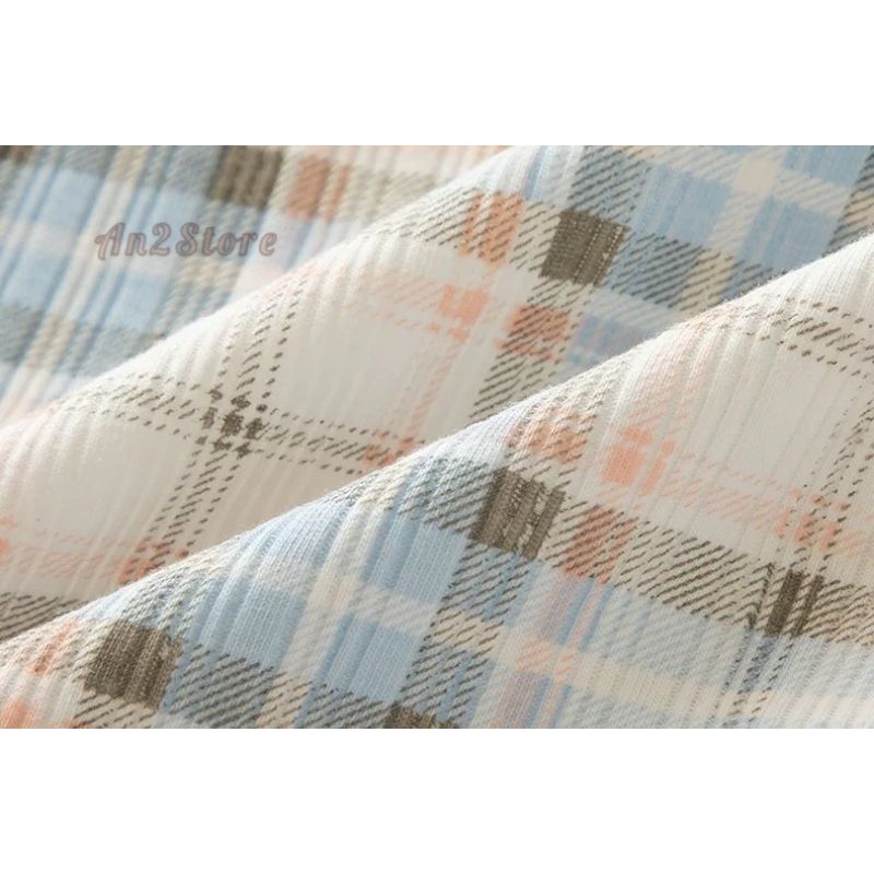 Quần Lót Nữ Cotton 💯 Quần lót nữ siêu thoáng hoạ tiết kẻ caro đơn giản siêu xinh QL04