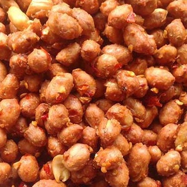 Đậu phộng cháy tỏi ớt/ lá chanh loại siêu đậm đà - túi 1 kg