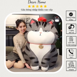 Gấu bông Mèo Hoàng Thượng khổng lồ siêu ngộ