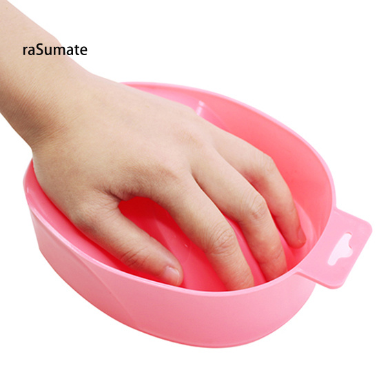 {Sum} 1 Pc Nail Art Hand Wash Remover Soak Bowl DIY Salon Nail SPA Bath Manicure Tool