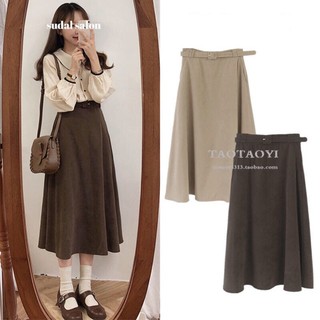 [ORDER] Chân váy thắt lưng vintage Ulzzang