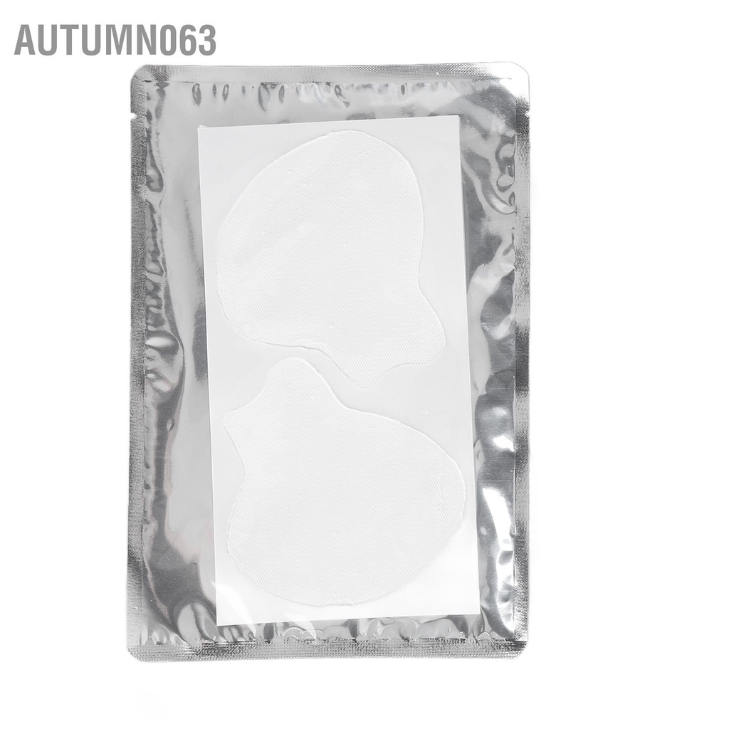 Autumn063 10 cái Miếng Dán Mặt Nếp Nhăn Y Định Hình Dưỡng Ẩm Phục Hồi Đàn Hydrogel Trán
