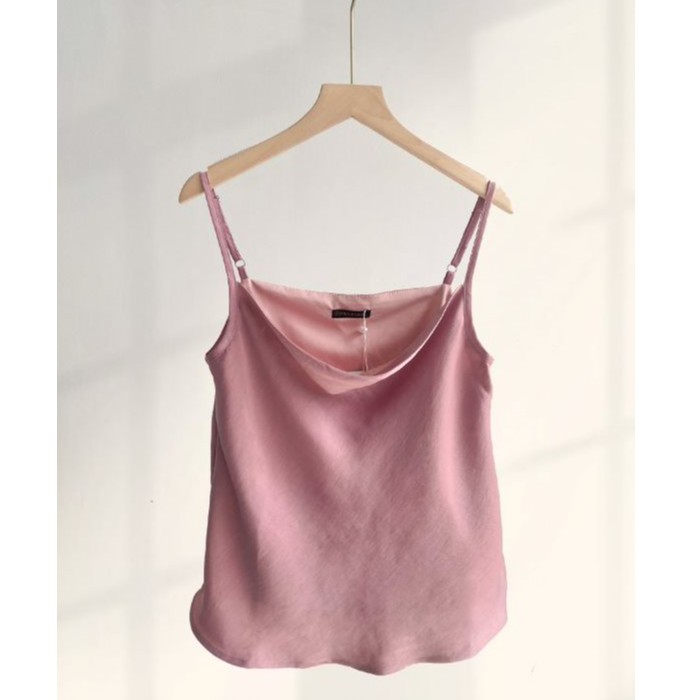 [Mã FAMALLT5 giảm 15% đơn 150k] OLV - Áo 2 dây Camisole in Pink