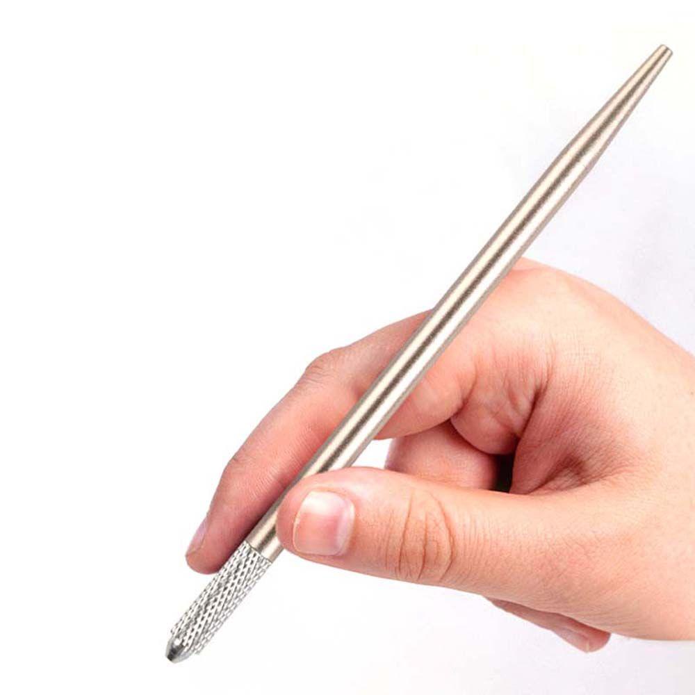 Bút Xăm Lông Mày Vĩnh Viễn Bằng Hợp Kim Nhôm Cho Nữ Giá Đỡ