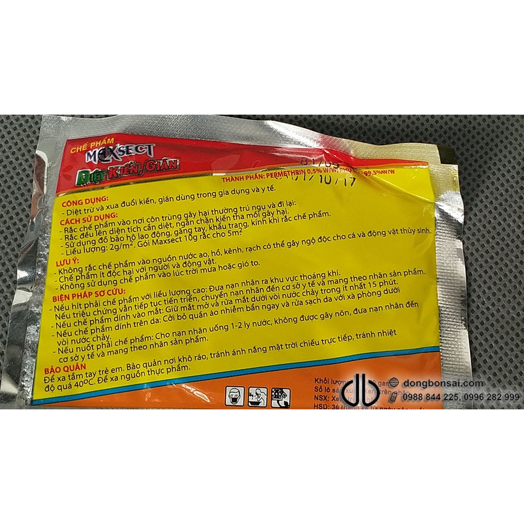 Thuốc Diệt Kiến Gián Sinh Học Tận Gốc An Toàn