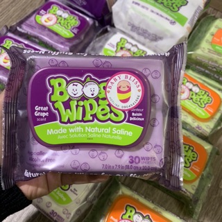 Khăn lau mũi Boogie Wipes - 20 tờ