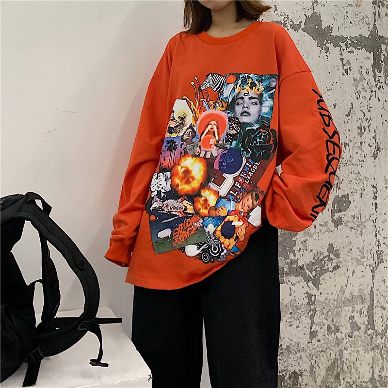 ÁO SWEATER FORM RỘNG DECO SIÊU ĐẸP - ORDER 10 NGÀY