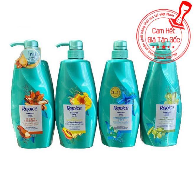 Dầu gội Rejoice 600ml Hương hoa từ Thái Lan - Phiên bản 2021