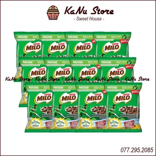 [Lốc 13 gói] Snack ngũ cốc socola ăn sáng Milo Nestle Thái Lan