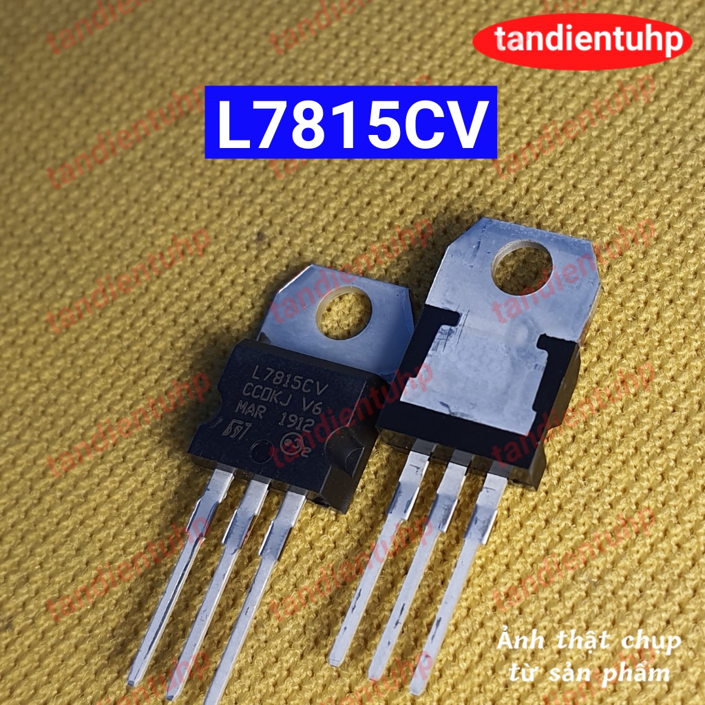 5 CHIẾC IC ỔN ÁP DƯƠNG 7805, 7806, 7808, 7809, 7812, 7815, 7818, 7824 DÒNG 1,5A HÀNG MỚI