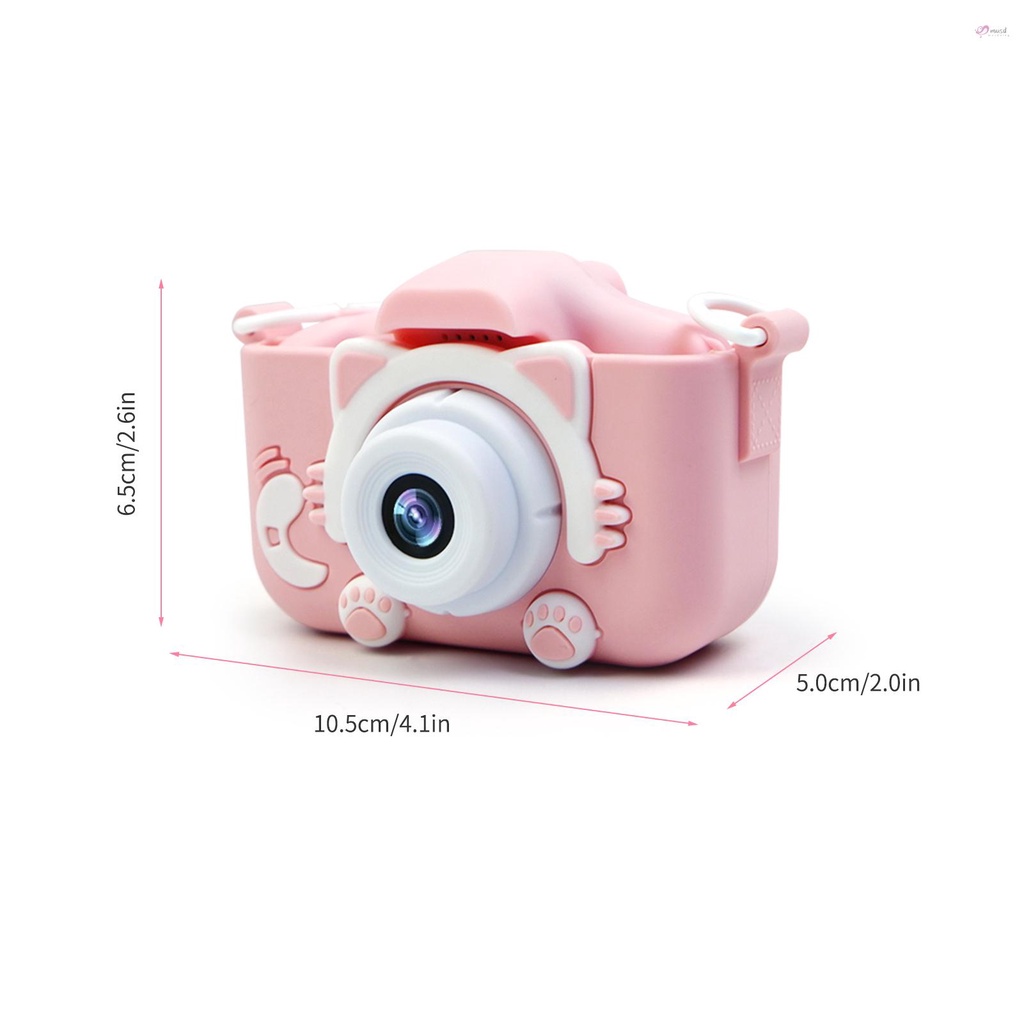 Camera kỹ thuật số 20MP 1080P HD có thể sạc lại dễ thương với màn hình 1.9 Inch 32GB hỗ trợ thẻ nhớ 3-10 cho bé
 | BigBuy360 - bigbuy360.vn
