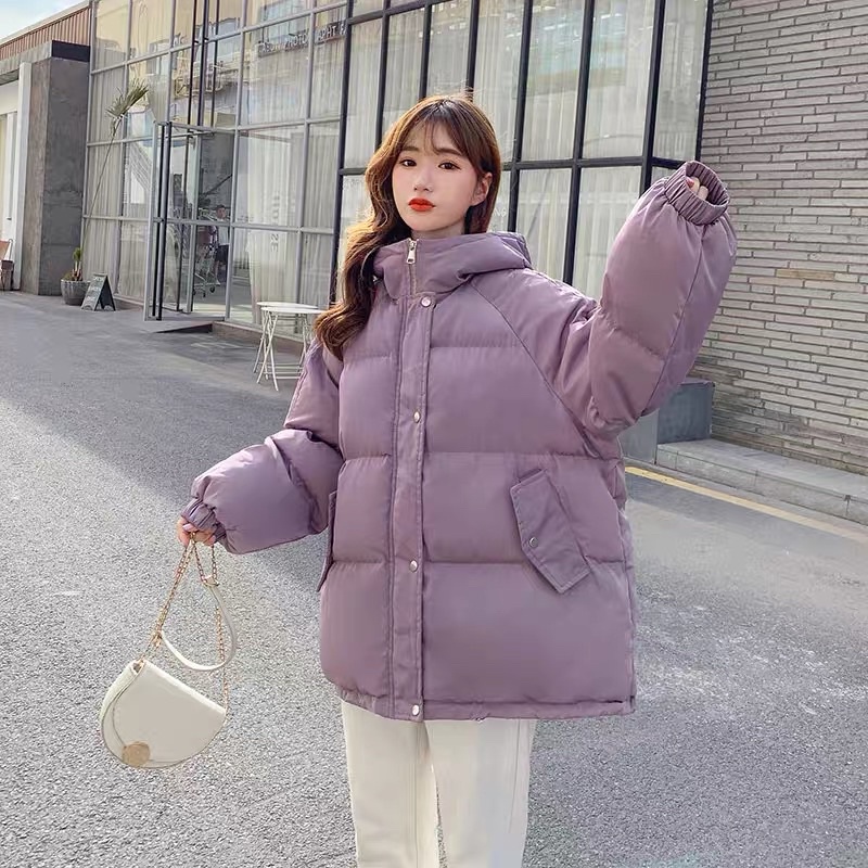 Màu Mới 2021 - Áo Phao Nữ Dáng Rộng Ulzzang Đại Hàn Phong Cách Hàn Quốc - Hàng Quảng Châu - Latis Store