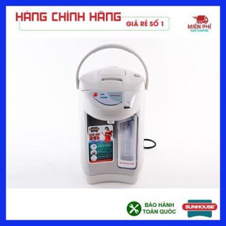 Bình thủy điện SUNHOUSE SHD1533, bình thủy điện chức năng giữ ấm và đun sôi thông minh, tiện dụng, dung tích 3 lít.