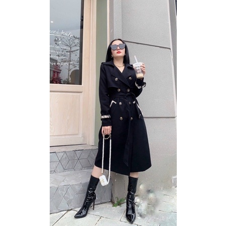 Áo mangto Burberry