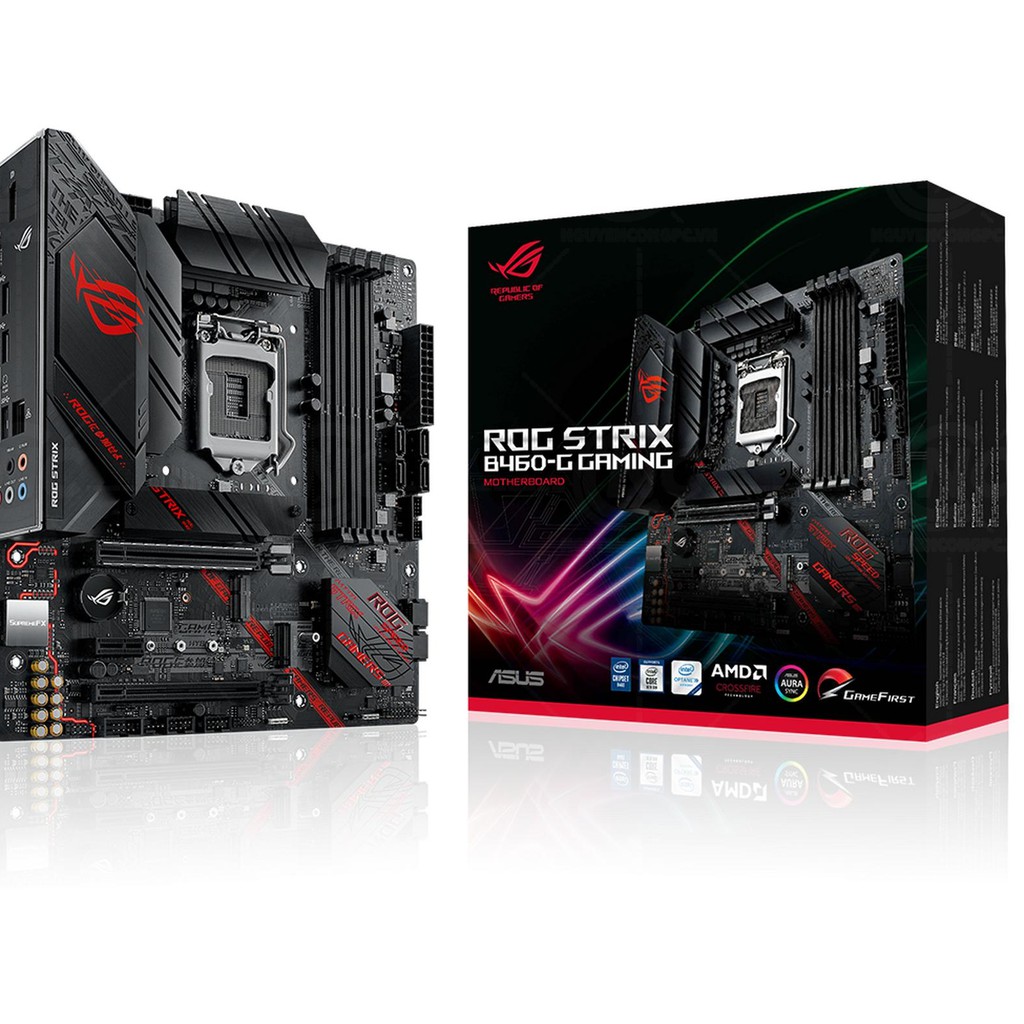 Bo Mạch Chủ Mainboard ASUS ROG STRIX B460-G GAMING- Hàng Chính Hãng