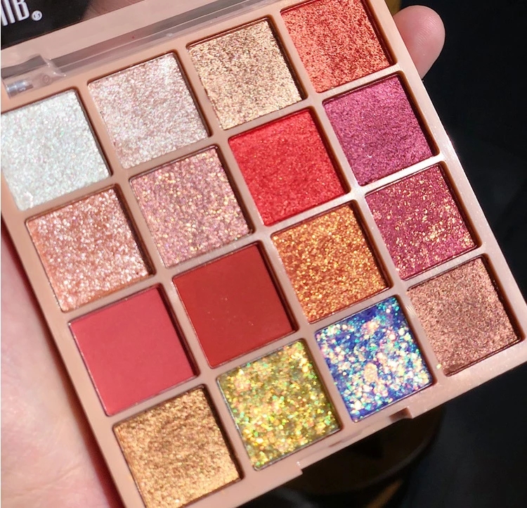 (Hàng Mới Về) Bảng Phấn Mắt 16 Màu Lì Ánh Ngọc Trai Lấp Lánh Lâu Trôi | BigBuy360 - bigbuy360.vn