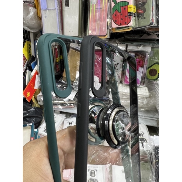 Ốp lưng Samsung A50/A50S ,A70/70S viên dẻo viền lưng trong kèm iring