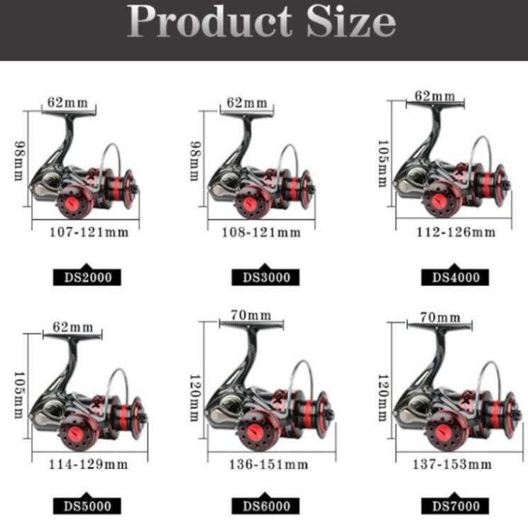 MESIN MESIN Máy Câu Cá Deukio Max 30kg 2000-7000 Cao Cấp