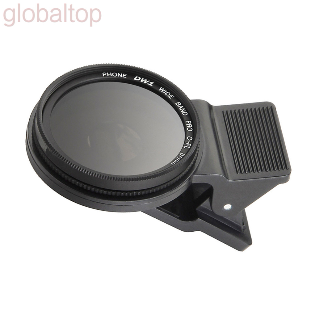 ZOMEi Phone Camera CPL Lens Mobile Phone Circular Polarizer Glass Filter Lens 37mm with Clip