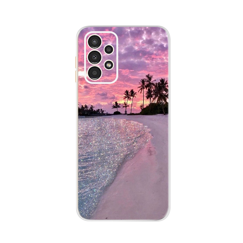 Ốp Điện Thoại TPU Silicone Mềm In Hình Hoa Cho Samsung Galaxy A13 Samsung A13 4G SM-A135F