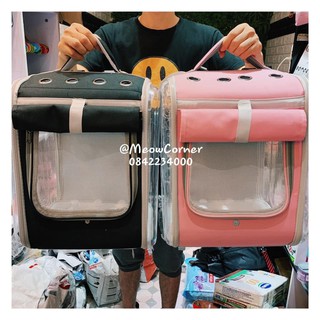 Balo phi hành gia size khổng lồ cho chó mèo dưới 10kg