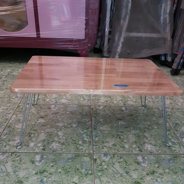 Bàn xếp mặt gỗ chân láp 50×80cm | BigBuy360 - bigbuy360.vn