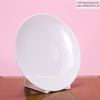 Phôi dĩa sứ tròn ảo - in chuyển nhiệt