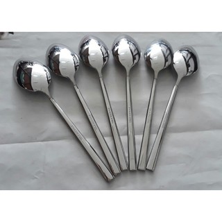 Combo 6 muỗng inox cao cấp - 2299DS
