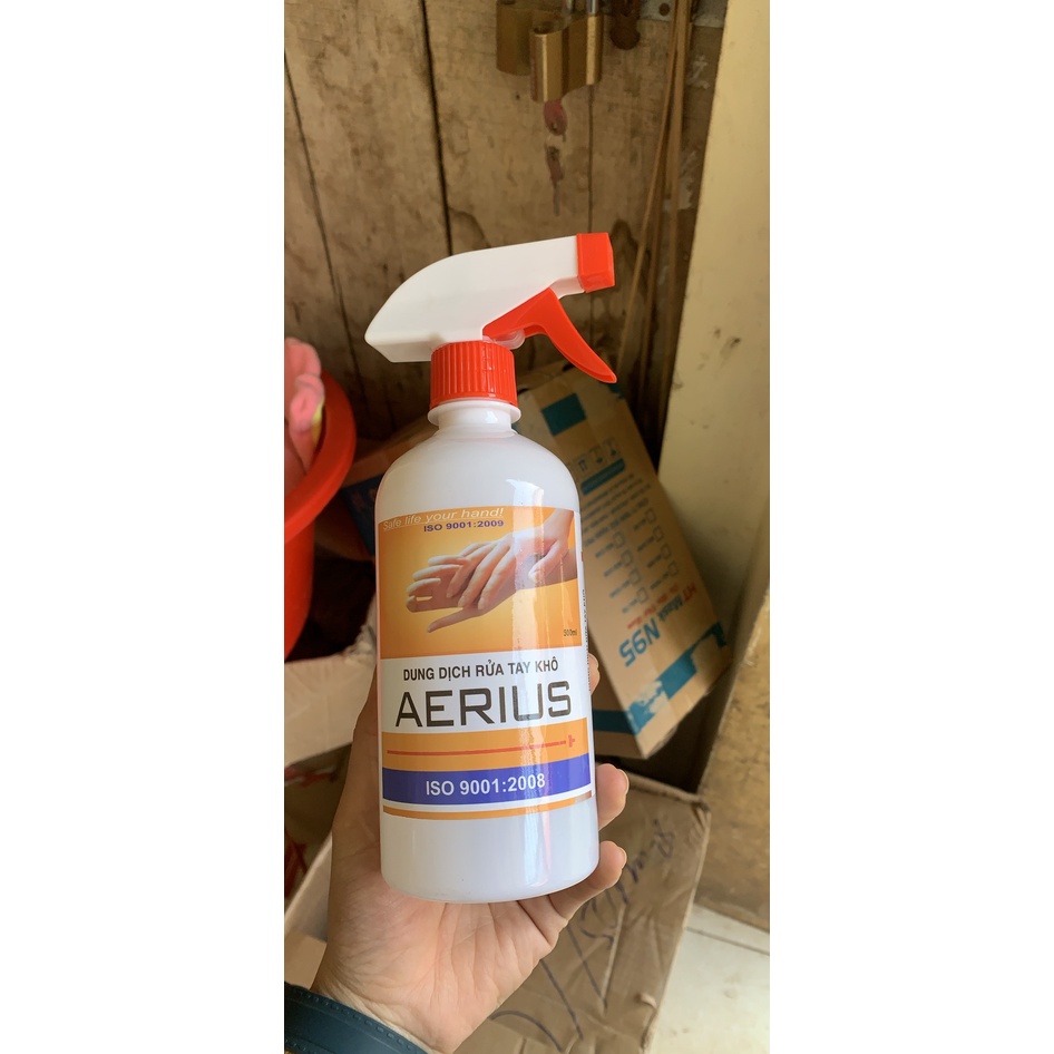 Dung Dịch Rửa Tay Sát Khuẩn Aerius 500ml