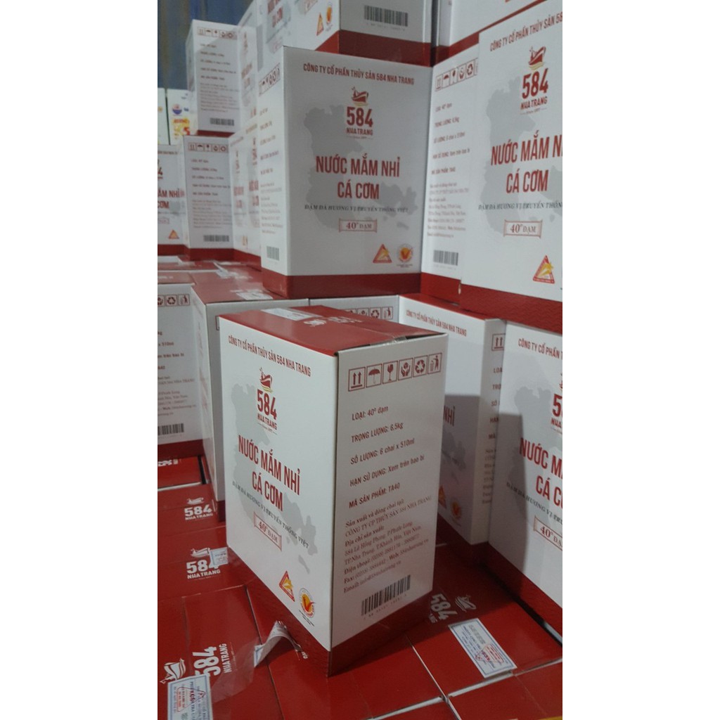 Nước mắm 584  Nha Trang 40 độ đạm 83k
