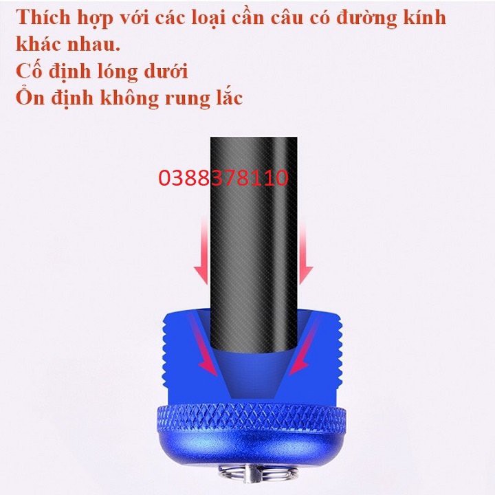 Hạ Lóng Cần Tay ChiXuan Chất Liệu Hợp Kim Nhôm Chống Rỉ Sét - HLCT 1