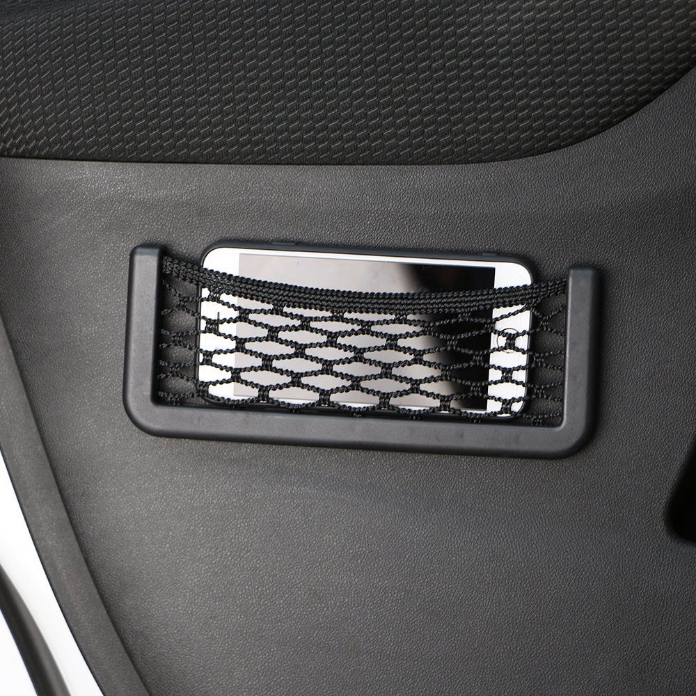 Màu Sắc 1 Túi Lưới Đựng Điện Thoại Gắn Xe Hơi Nissan X-Trail Xtrail T32 Rogue 2014-2020