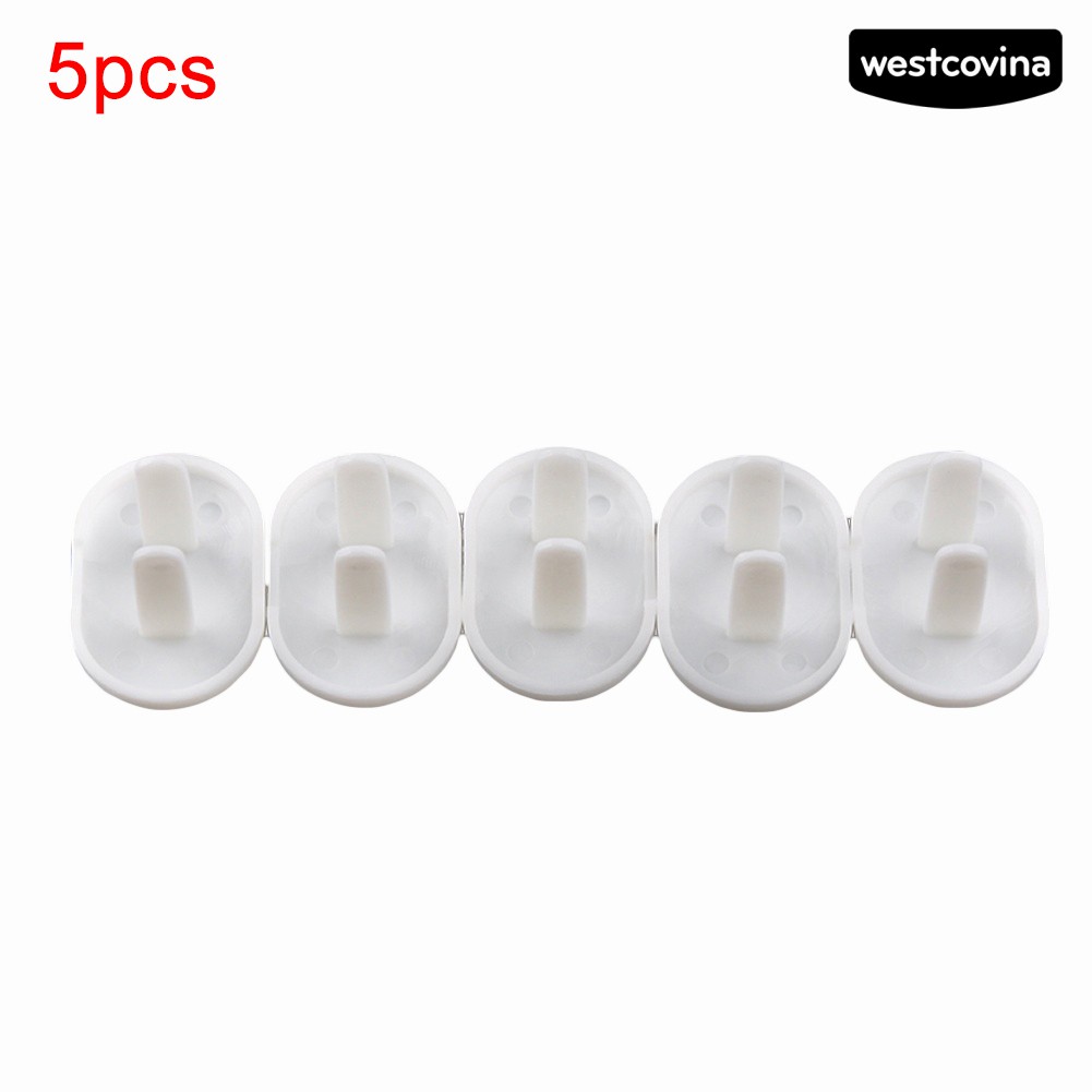 Bộ 5 nút bịt ổ cắm điện 2/ 3 chân