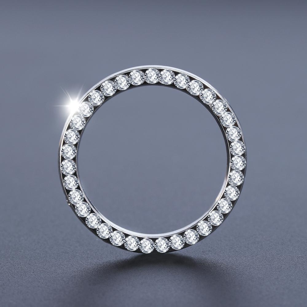 Vòng Trang Trí Nút Khởi Động Xe Hơi 40mm / 1.57 &quot;Lấp Lánh|Nhẫn Đeo Tay Thiết Kế Đơn Giản Cá Tính|Nhẫn Trang Trí Thiết Kế Độc Đáo Chất Lượng Cao