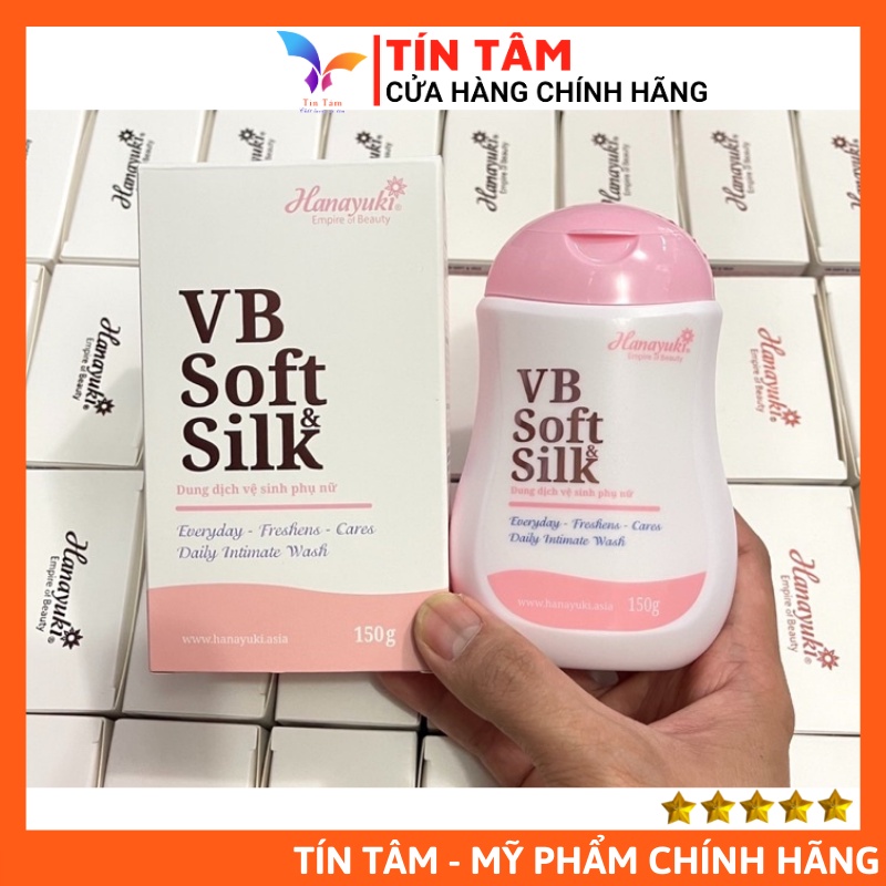 [Auth] Dung Dịch Vệ Sinh Hana Soft Silk Hanayuki (Màu hồng)