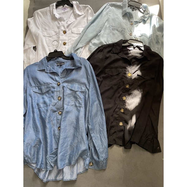 ÁO SƠMI NỮ PHOM UNISEX