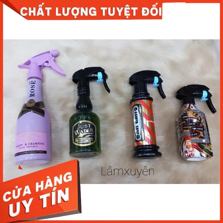 Bình xịt nước CAO CẤP NHẬP KHẨU [Freeship] thiết kế nhỏ gọn độc đáo, chất liệu siêu bền siêu xịn chuyên dụng cho salon