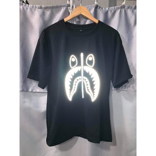 [shop yêu thích] ÁO THUN BAPE CÁ MẬP PHẢN QUANG SIÊU RẺ (UNISEX)