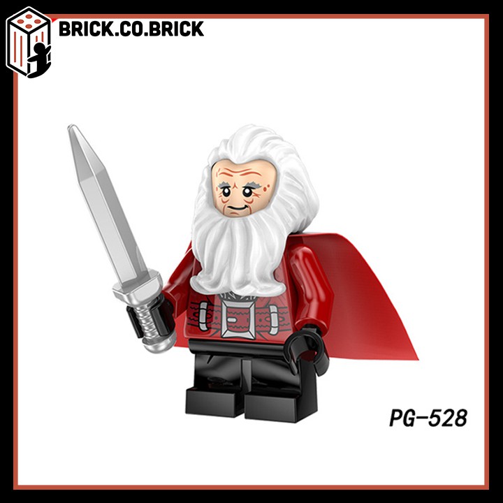 Non Lego Lord of the rings Đồ Chơi Lắp Ráp Mô Hình Minifigure Chúa Tể Những Chiếc Nhẫn Lính Trung Cổ PG8150