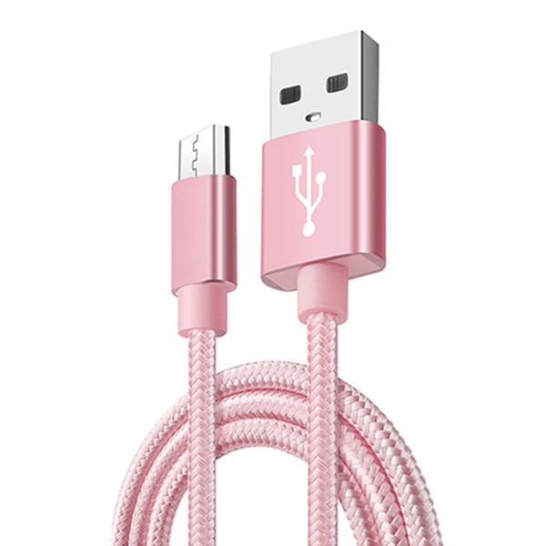 Cáp sạc truyền dữ liệu đầu micro USB/type c /lightning 2.1A dài 1m cho iOS Android