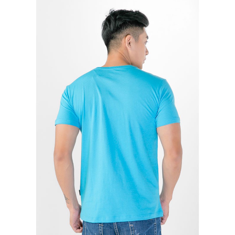 Áo thun nam nữ cổ tròn HUTA TT100, vải cotton mềm mát, form slim fit