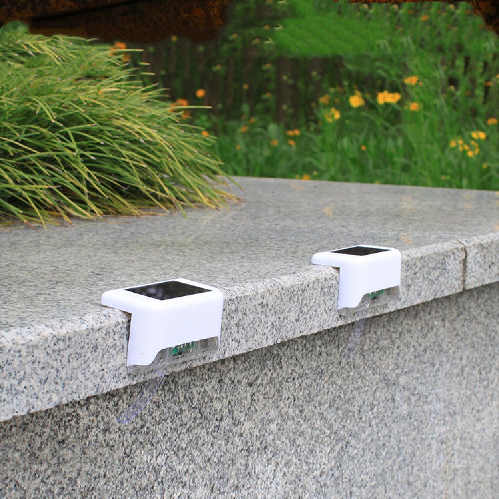 Đèn Led Mini Năng Lượng Mặt Trời Chống Thấm Nước Chống Bụi Nhiều Màu Trang Trí Hàng Rào / Cầu Thang