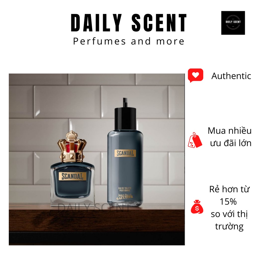 [Mẫu thử 10ml]  Nước hoa nam Jean Pau Gautier Scandal Pour Homme edp