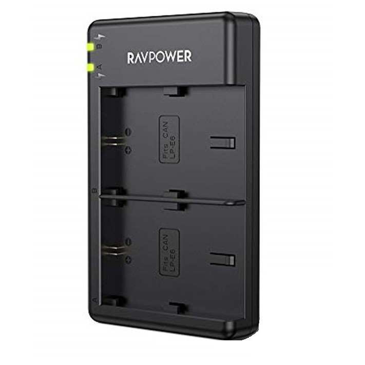 Sạc máy ảnh RavPower cho Canon LP-E6