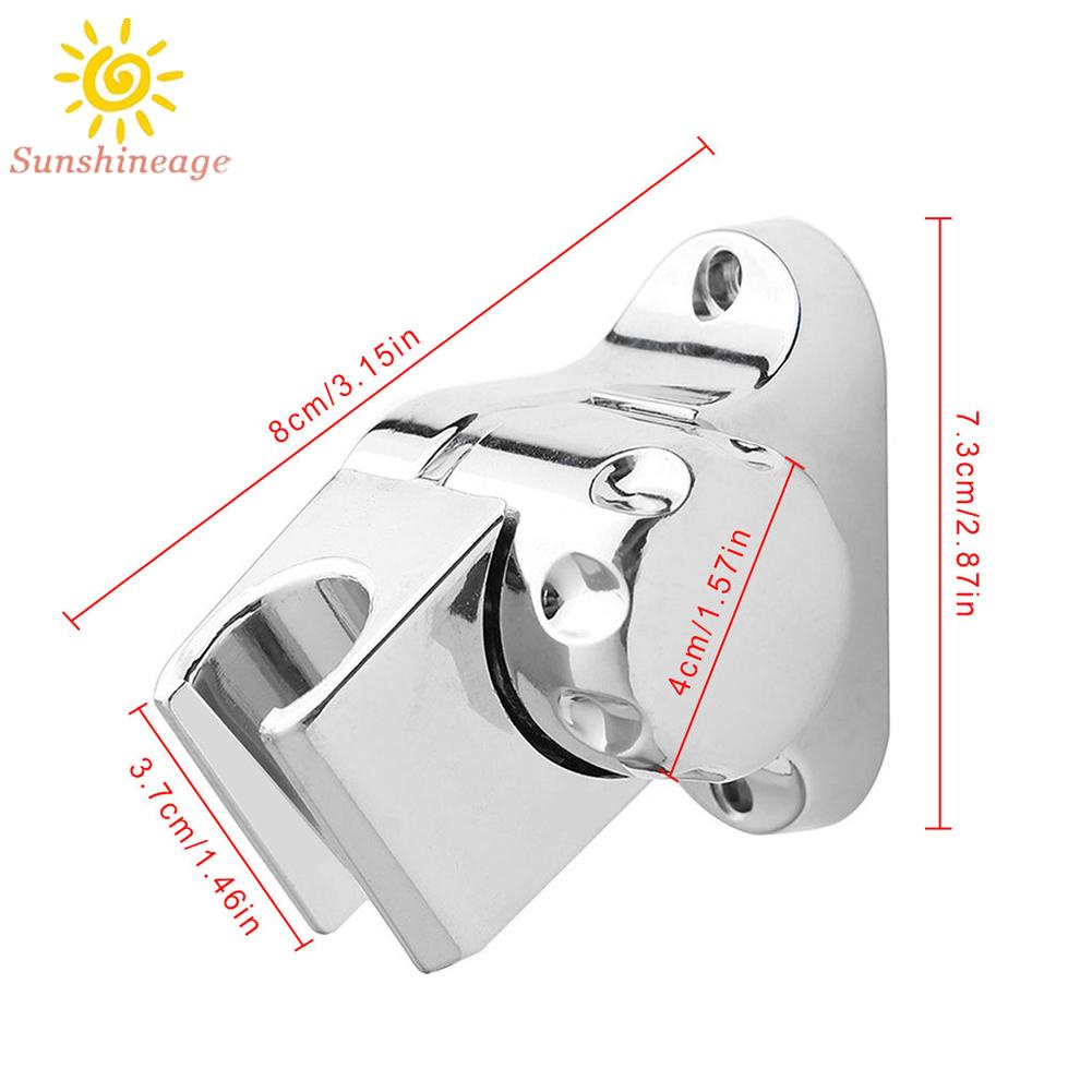 Shower Head Base Bathroom Bracket Part Adapter Assembly Pedestal Mount