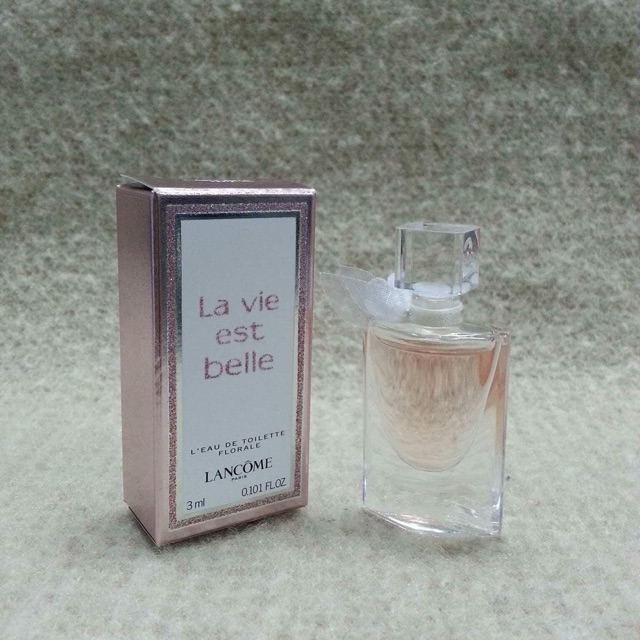 Nươc hoa MINI NỮ] LANCOME LAVIE EST BELLE LEAU DE TOILET FLORAL 3ml