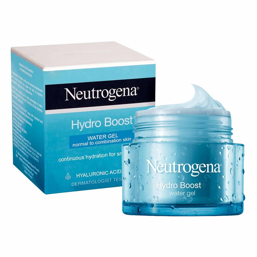 Kem dưỡng ẩm Neutrogena Hydro Boost Water Gel 50g, kem khóa ẩm cho da dầu,mụn và da hỗn hợp thiên dầu